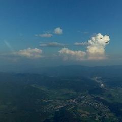 Flugwegposition um 16:33:45: Aufgenommen in der Nähe von Gai, 8793, Österreich in 2162 Meter